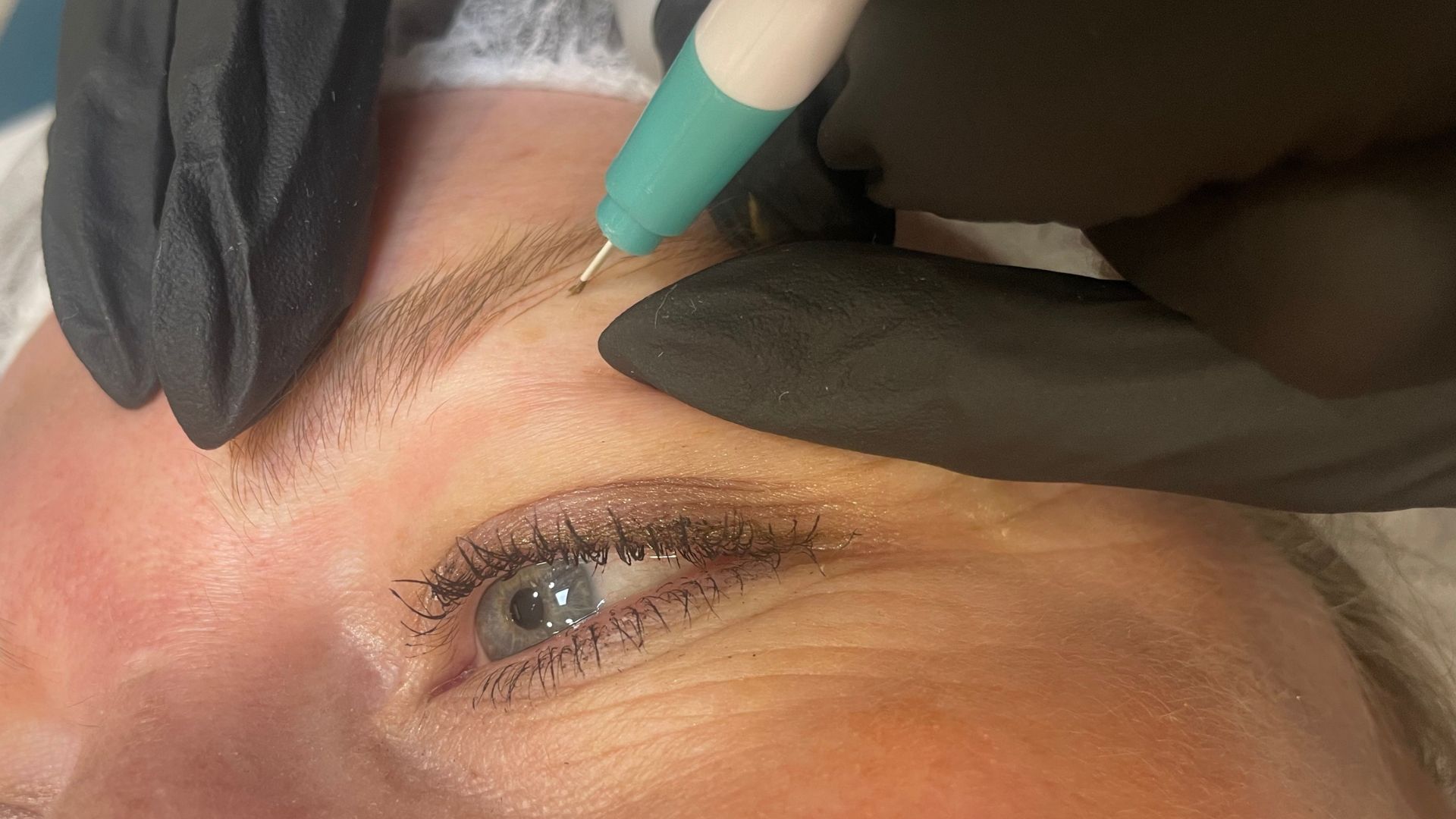 Photo of Sarah Cooper White after microblading treatment